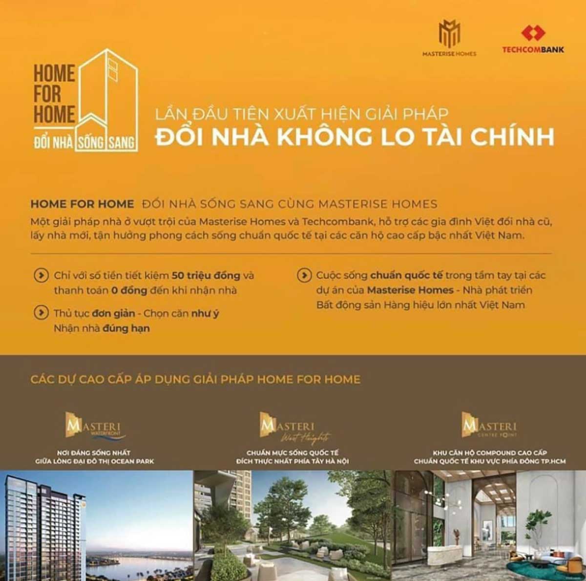 mua nha 0 dong masterise homes voi home for home