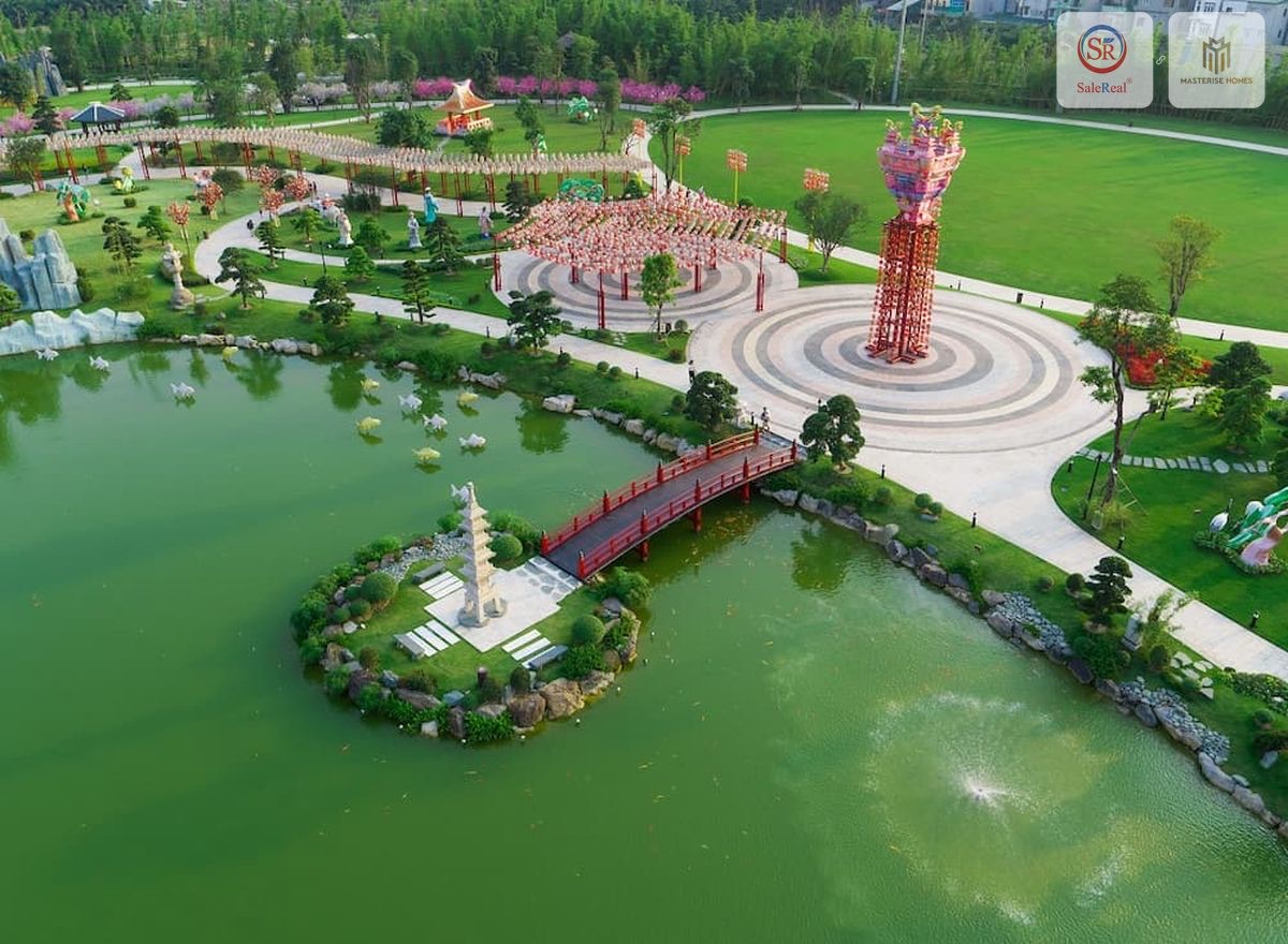 ho nuoc cong vien zen park tai vinhomes smart city