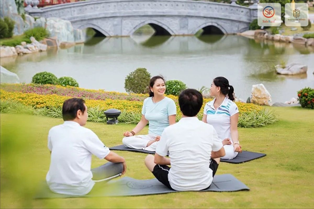 khu vuc thien dinh zen park tai vinhomes smart city
